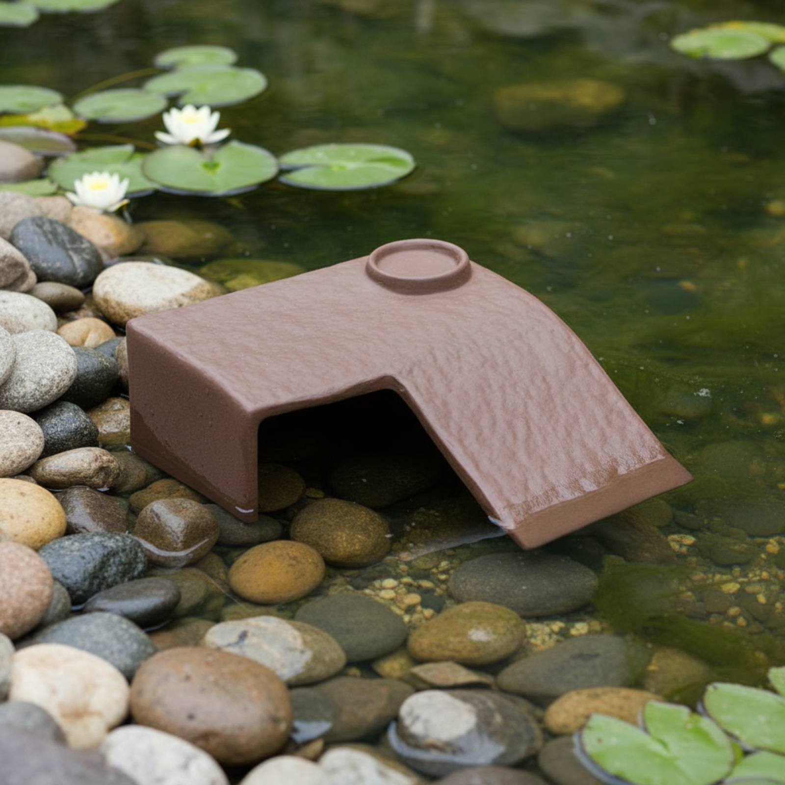 2 Pieces Turtle Basking Dock E - огляд і ціна Hide Cave Ceramic