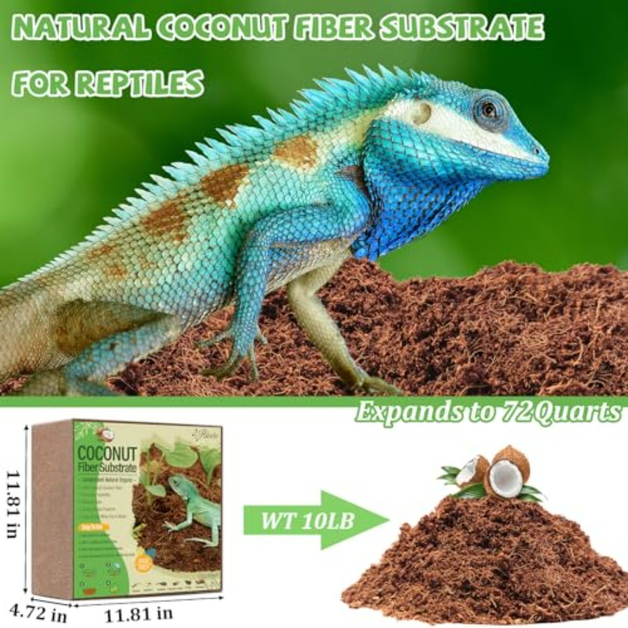 10LBS Natural Coconut Fiber Su - огляд і ціна Substrate Coconut Fiber
