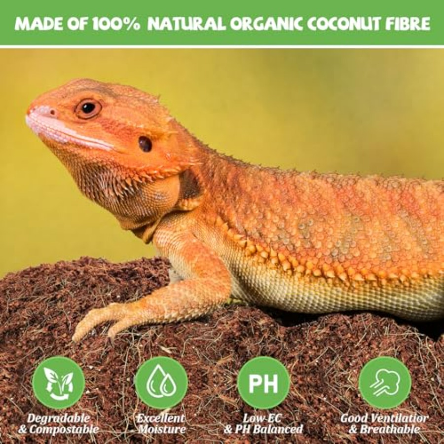 10LBS Natural Coconut Fiber Su - огляд і ціна Substrate Coconut Fiber
