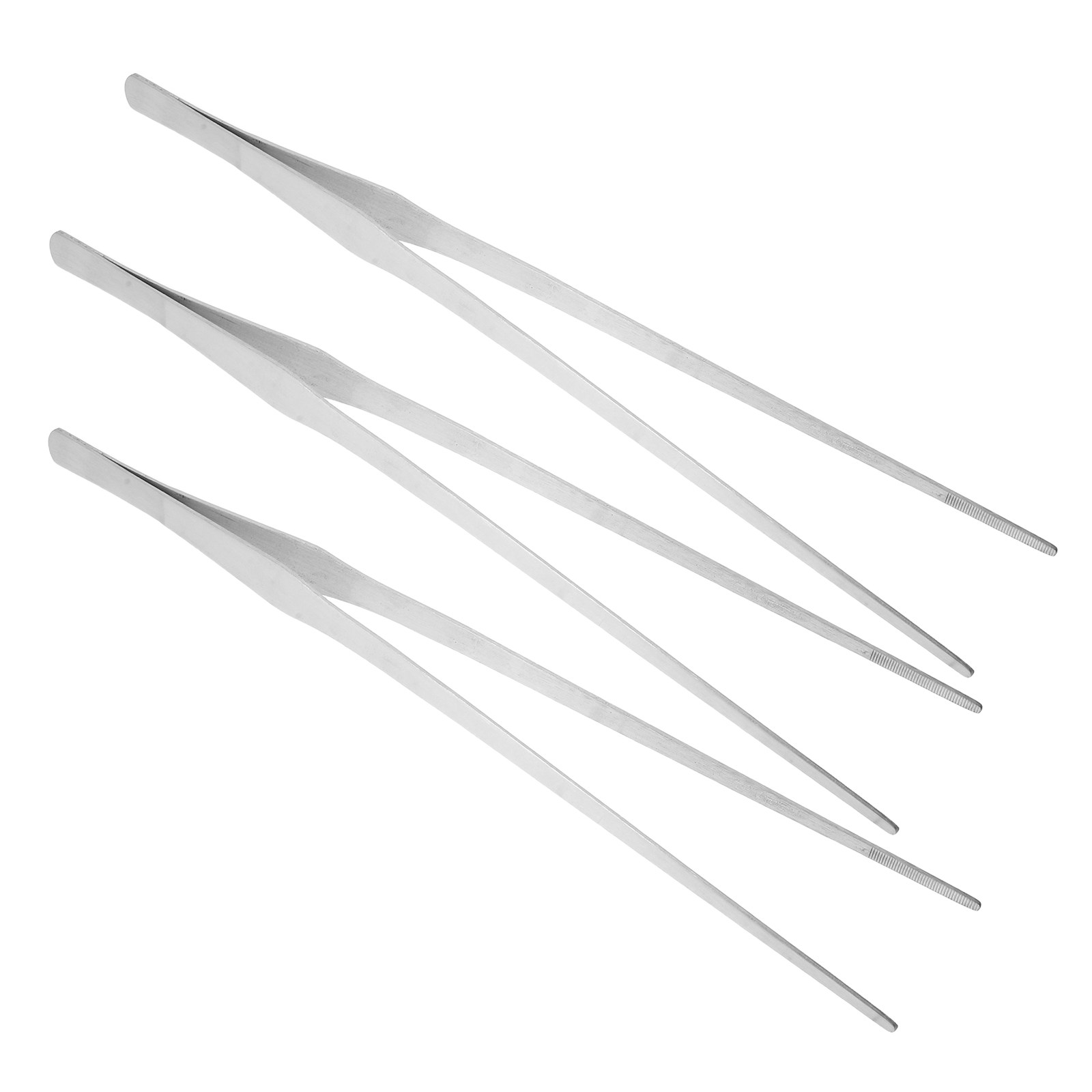 3Pcs Stainless Steel Aquarium  - огляд і ціна Feeding Tong Stainless